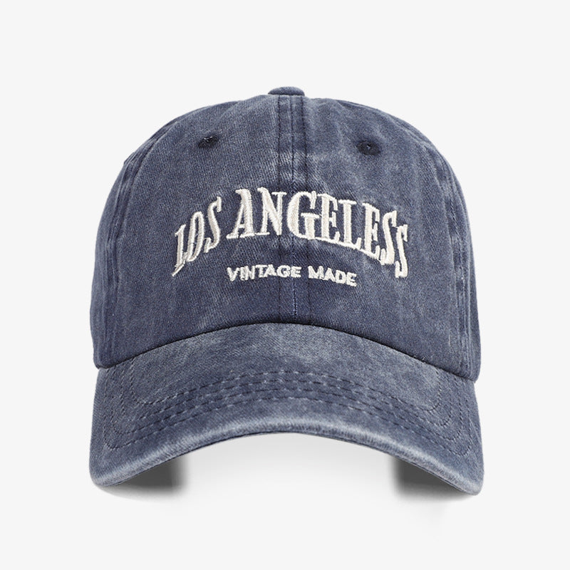 Los Angeles City Hat Baseball Cap Letter Embroidery Vintage Dad Hat