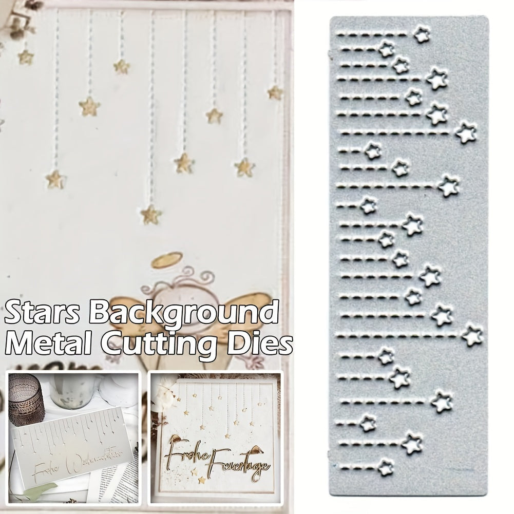 Star Background Metal Cutting Dies for DIY Crafts