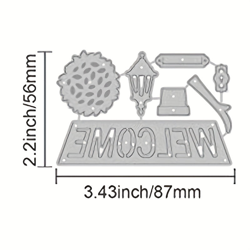 1pc Christmas Metal Cutting Dies for Card Making Scrapbooking DIY