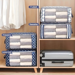 Large Capacity Clothes Quilt Organizer Waterproof Thick Fabric Bedding Foldable