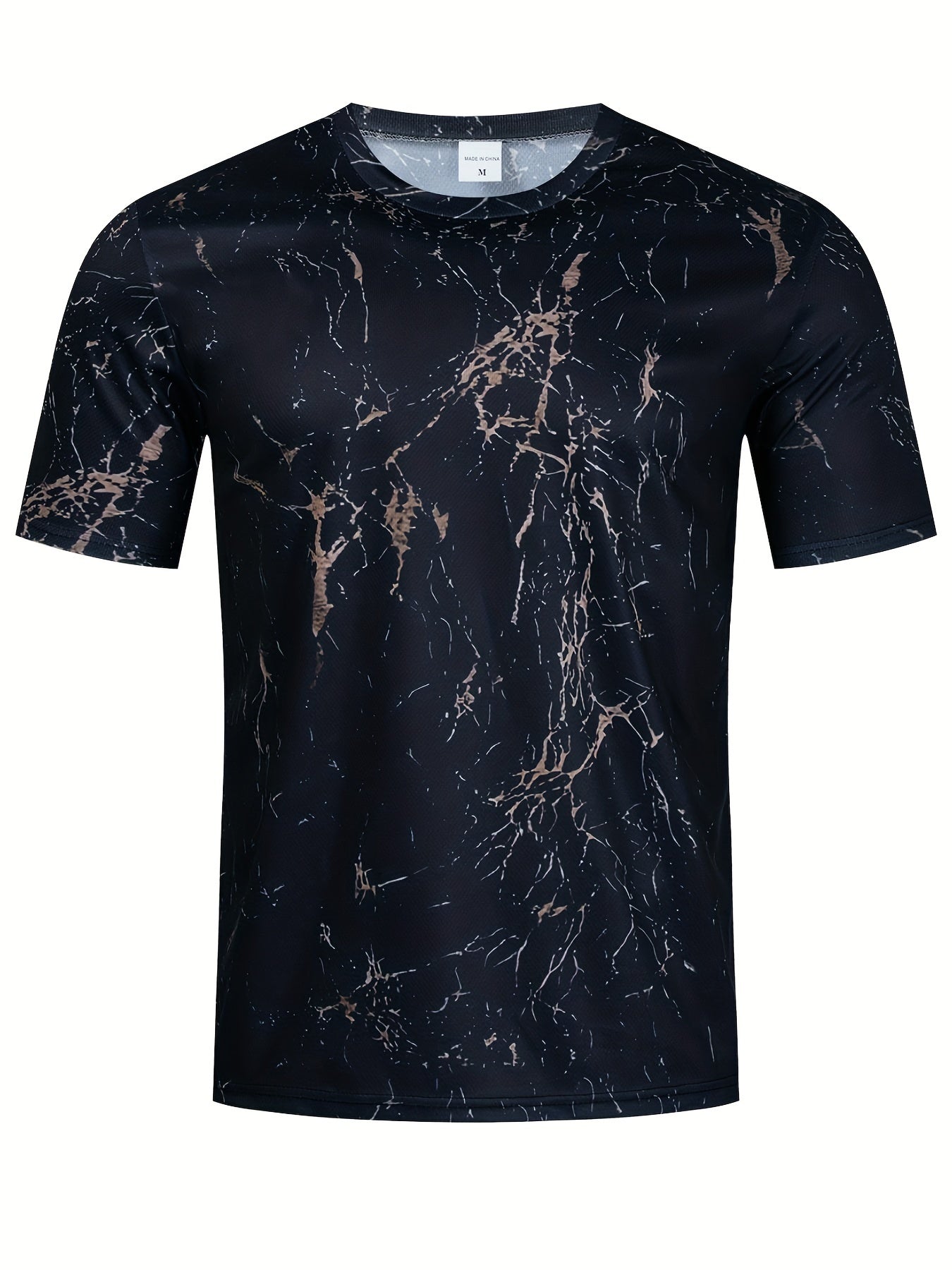 Men's Stylish Graphic T-shirt Casual Tee for Summer Outdoor