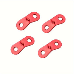 4 Pack Outdoor Aluminum Alloy Guyline Adjuster Tent Guyline Tensioner