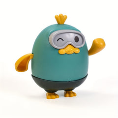 Swimming Duck Baby Bath Cartoon Toys Pull Cord Kids Pool Bathtub Toys