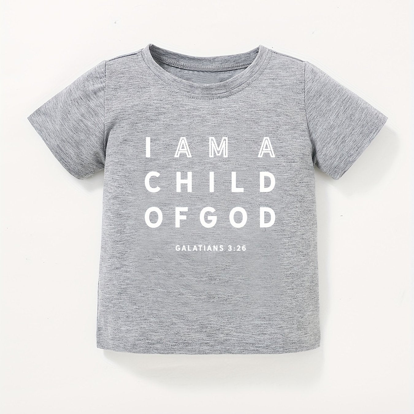 Cute 'Child Of God' Baby T-Shirt Short Sleeve Tee