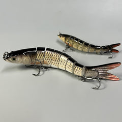 10 Jointed Crankbait Swimbait Hard Lures for Fishing