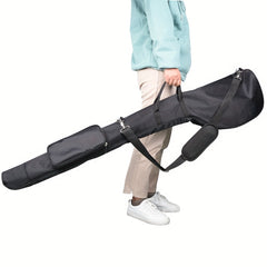 Portable Golf Club Carrier with Adjustable Straps