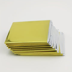 Outdoor Portable Emergency Insulation Blanket 210 Double sided Silvery