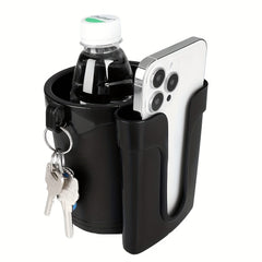 Universal 3-in-1 Bike Cup Holder with Phone and Key Holder