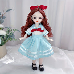 6 Doll Princess Set 20 Joints BJD Doll Gift