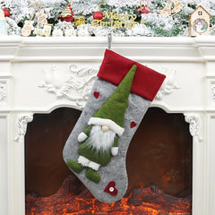 Christmas Decor Supplies Faceless Doll Socks Gift Bag