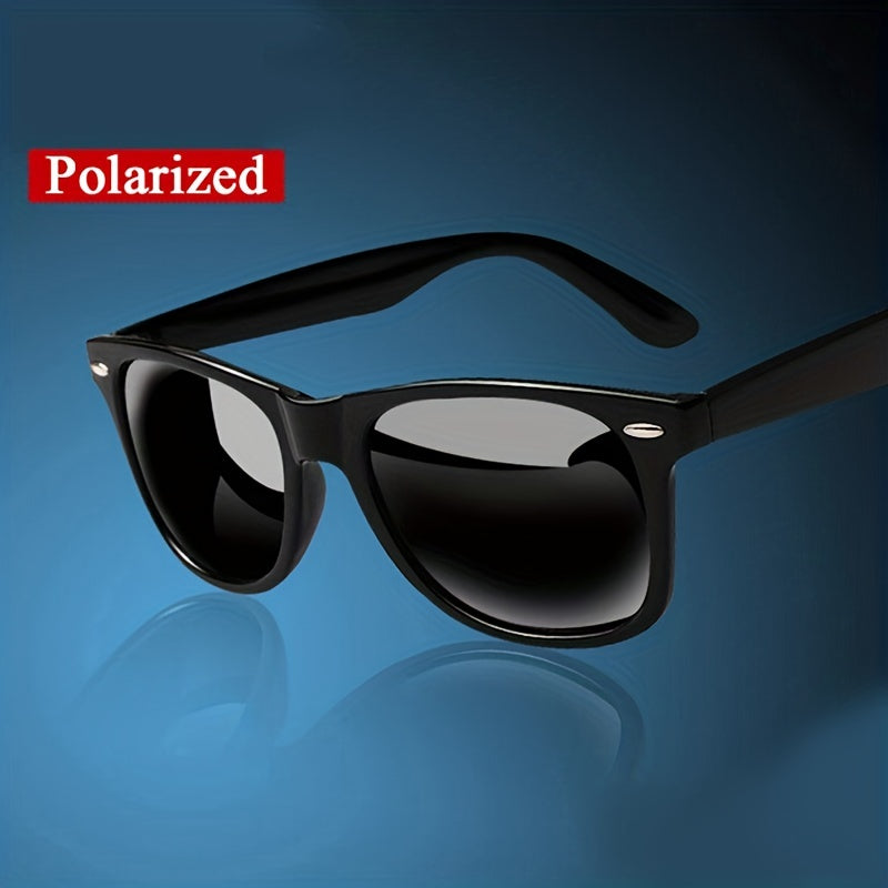 Square Polarized Sunglasses For Women Men UV400