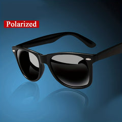 Square Polarized Sunglasses For Women Men UV400