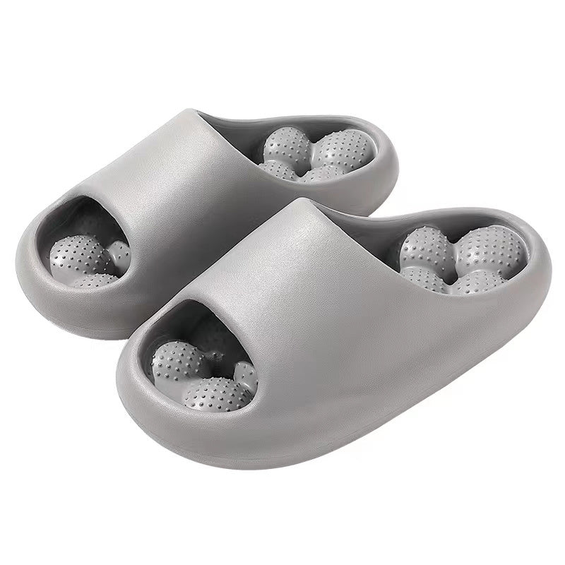 Men's Massage Ball Cloud Slides Leak Quick Dry Slippers