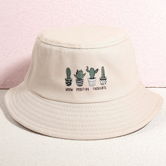 Plant Patterns Bucket Hat Fisherman Hats Unisex Adult Sun Hat