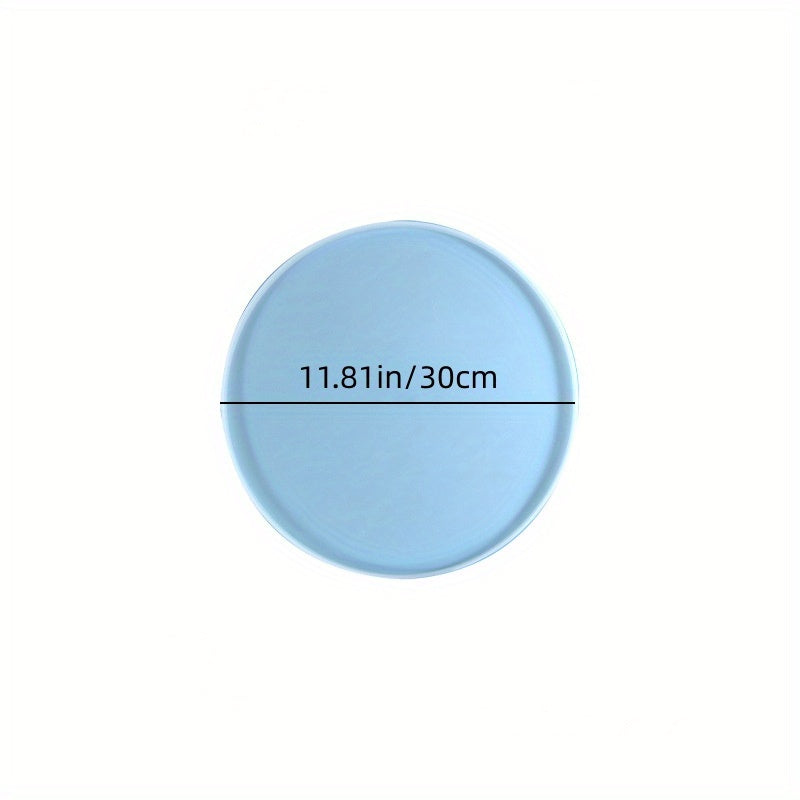 Large Round Rolling Tray Silicone Molds for Epoxy Resin Casting