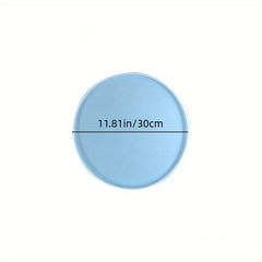 Large Round Rolling Tray Silicone Molds for Epoxy Resin Casting