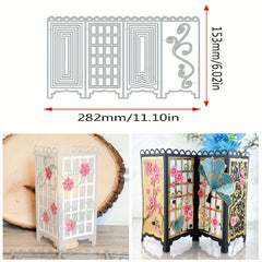 Flower Screen Metal Cutting Dies for Scrapbook Embossing