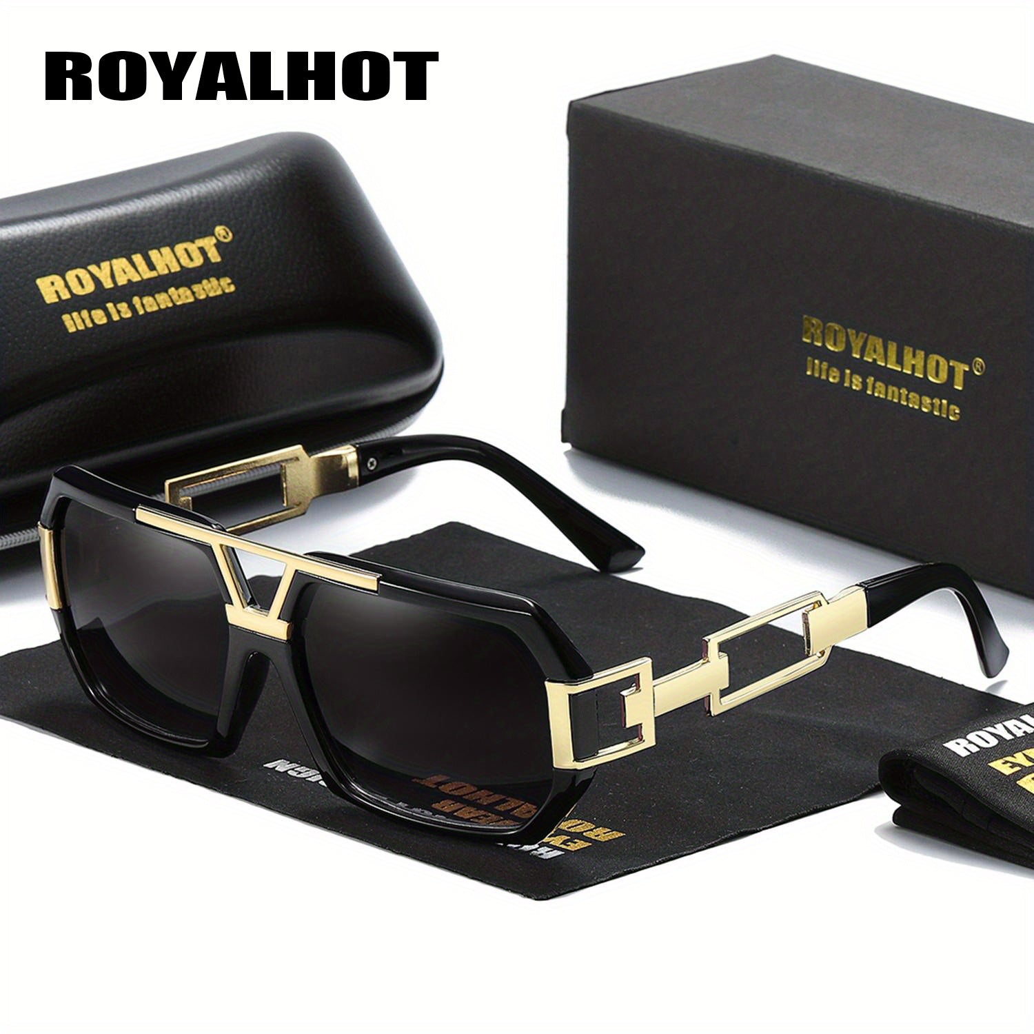 RoyalHot Men's Outdoor Sunglasses Mixed Decorative Eyewear