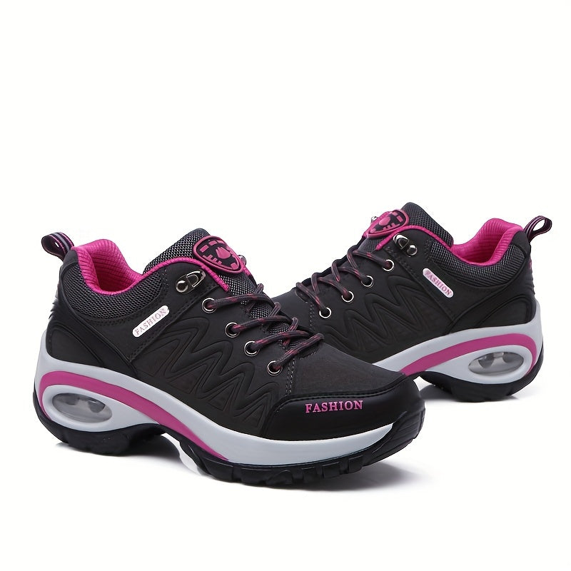 Non Slip Hiking Shoes for Women Comfortable Air Cushion Bottom Sneakers
