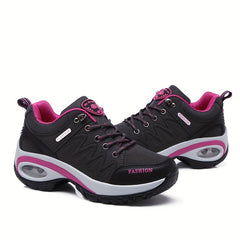 Non Slip Hiking Shoes for Women Comfortable Air Cushion Bottom Sneakers
