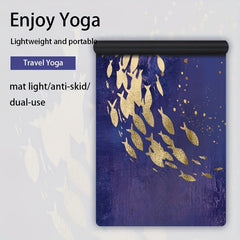 Cartoon Yoga Mat Towel Portable Non-slip Blanket