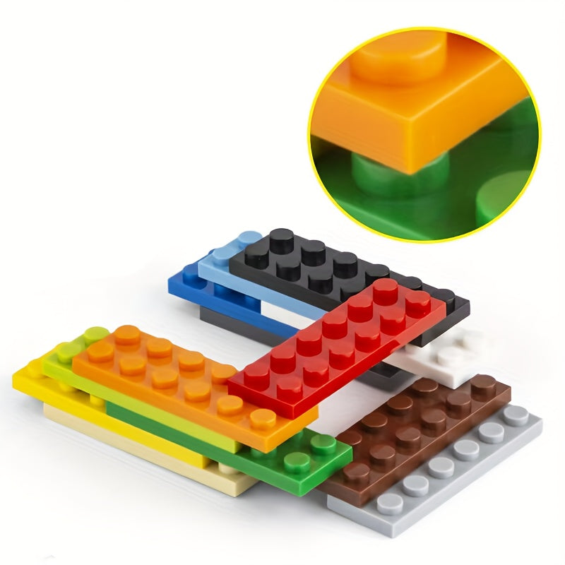 20pcs 2x6 Short Building Blocks for Creative DIY Assembly
