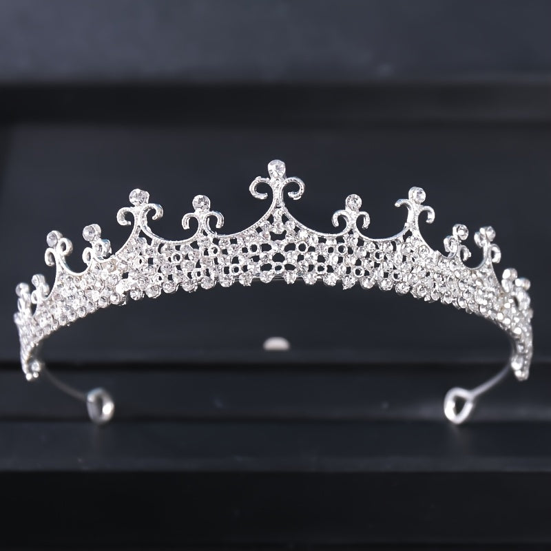 Crystal Tiara Crown Headband for Women Birthday Wedding Prom