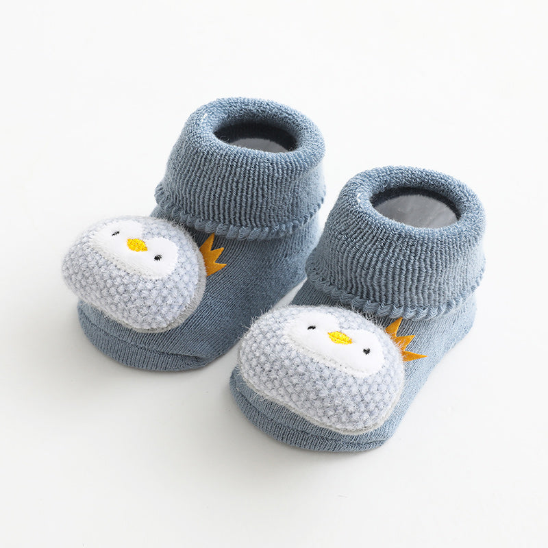 Cartoon Doll Baby Floor Socks Warm Thick Anti-slip Socks