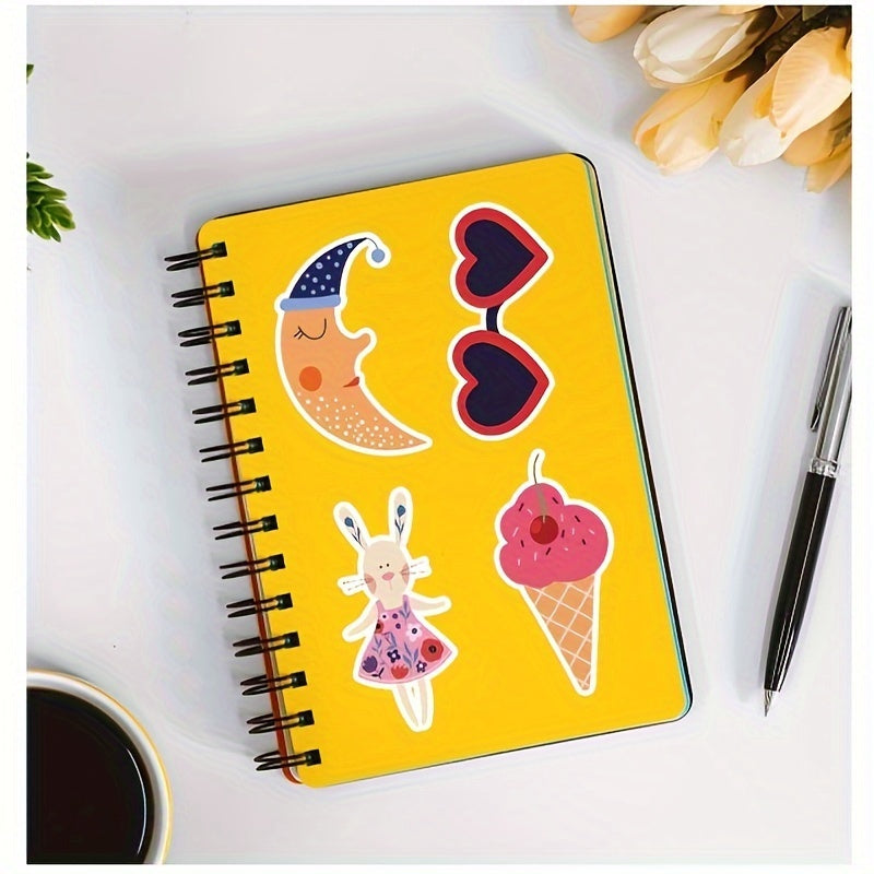 50pcs Cartoon Exotic Series Graffiti Stickers Waterproof DIY Diary Sticker Pack