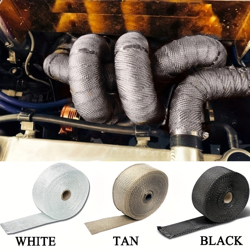 4FT Motorcycle Turbo Manifold Exhaust Wrap with Stainless Steel Ties