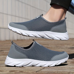 Men's Lightweight Mesh Slip On Sneakers for Outdoor Training
