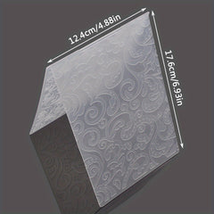 Plant Pattern Plastic Bump Texture Cutting Machine Embossing Template Die Cuts