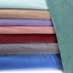 Solid Suede Crystal Soft Polyester Fiber DIY 1mm High Doll Pillow Home