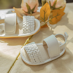Baby Girls Breathable Open Toe Sandals Lightweight Non slip Beach Summer Shoes