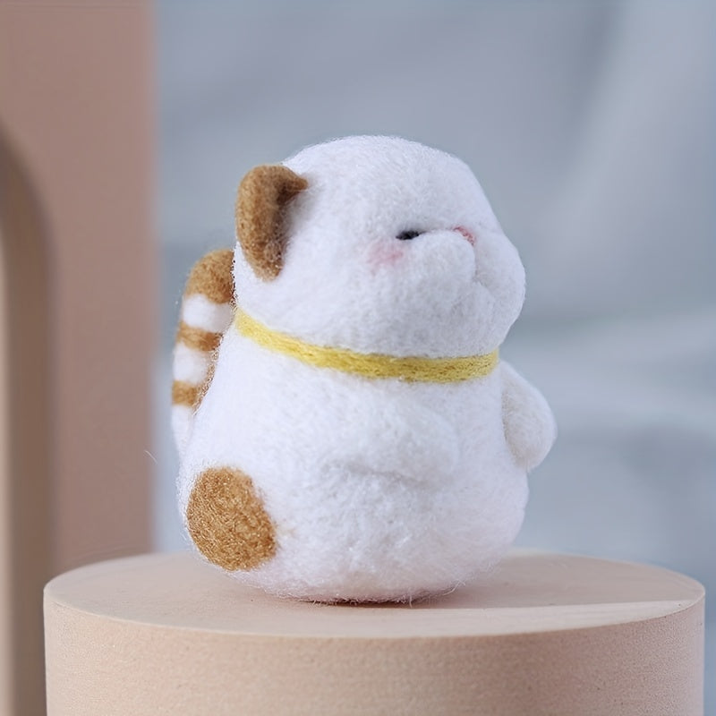 Deer Wool Felt Poking Diy Material Bag Needle Felting Gift