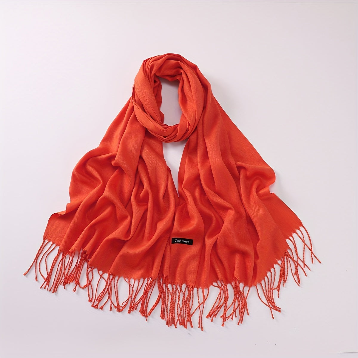 Warm Tassel Scarf Cashmere Neck Wrap