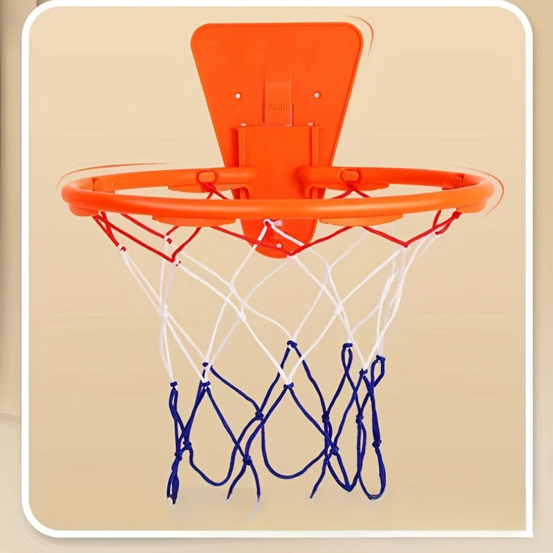 Foldable Basketball Net Space Saving Easy Install