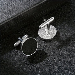 Agate Cufflinks for Men Tuxedo Shirt Business Groom Wedding Gift