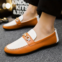 Men's Slip On Loafers Smart Casual Dress Up Walking Shoes