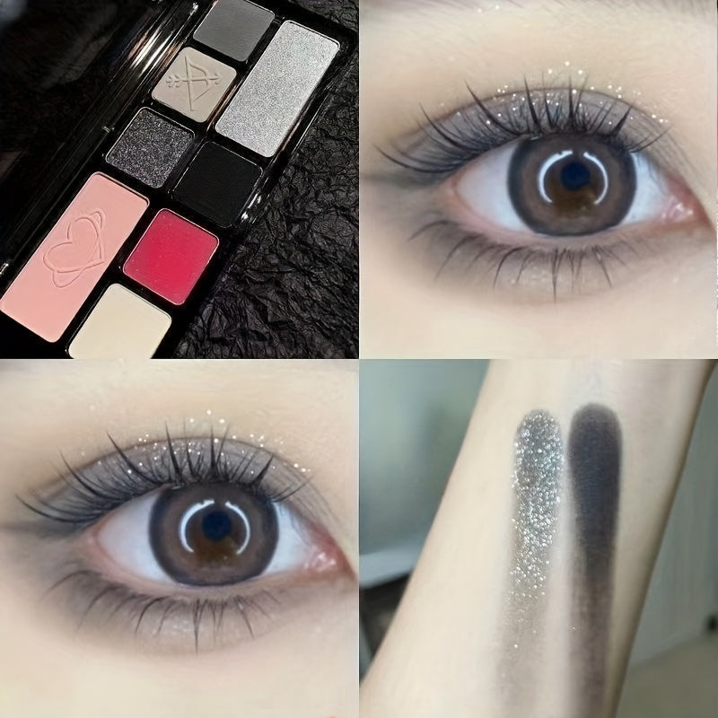 Smokey Eyeshadow Palette Matte Contouring Natural Look