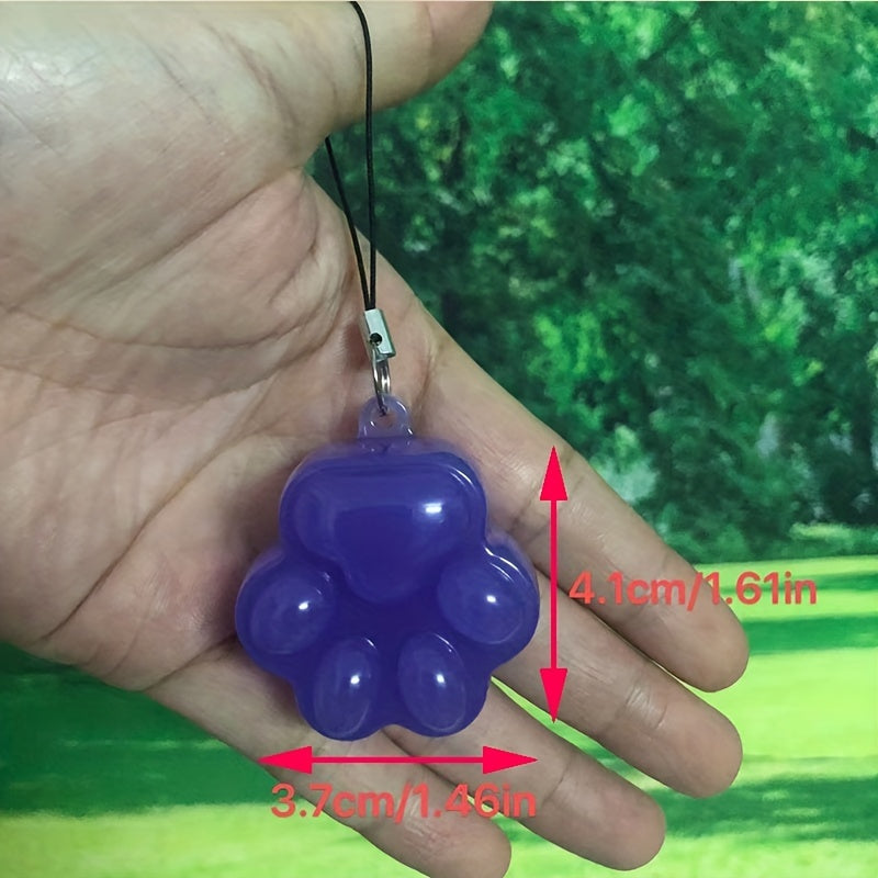 Cat Claw Key Chain Pendant Cartoon Keychain Bag Ornament