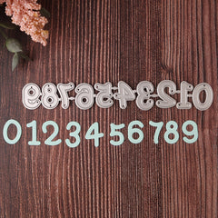 1pc Numbers Metal Cutting Dies Embossing Stencils DIY Scrapbook Card Making