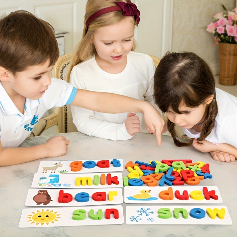 Montessori Sensory Toys 26 Sight Words Speech Therapy Toys