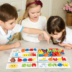 Montessori Sensory Toys 26 Sight Words Speech Therapy Toys