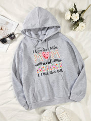 Colorful Kangaroo Pocket Hoodie Long Sleeve Hoodies