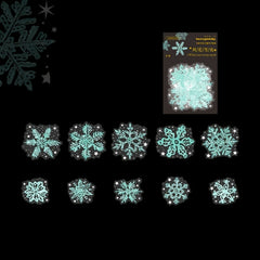 Snowflake Stickers 20 Sheets Matte Glitter Embellishments