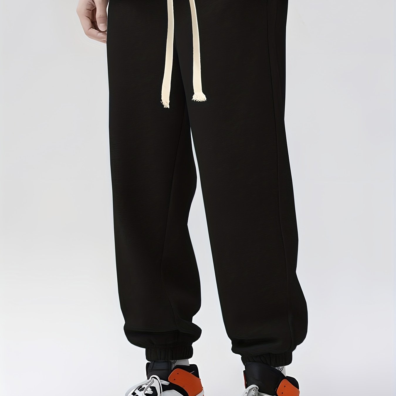 Men's Drawstring Sweatpants Loose Fit Casual Joggers