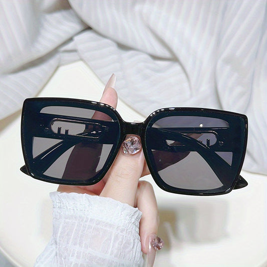 Large Square Sunglasses Casual Gradient UV400 Sun Shades