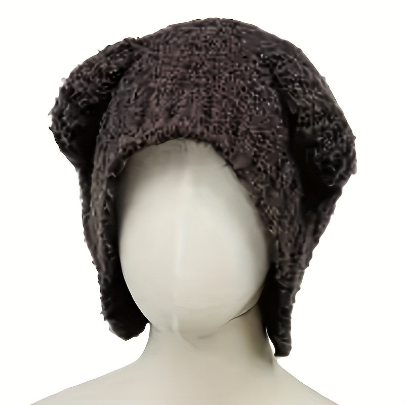 Bear Hat for Autumn/Winter: Ear Protection Plush Hat