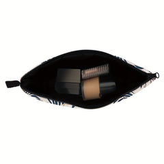 Floral Flamingo Makeup Bag Travel Cosmetic Organizer for Women Girls